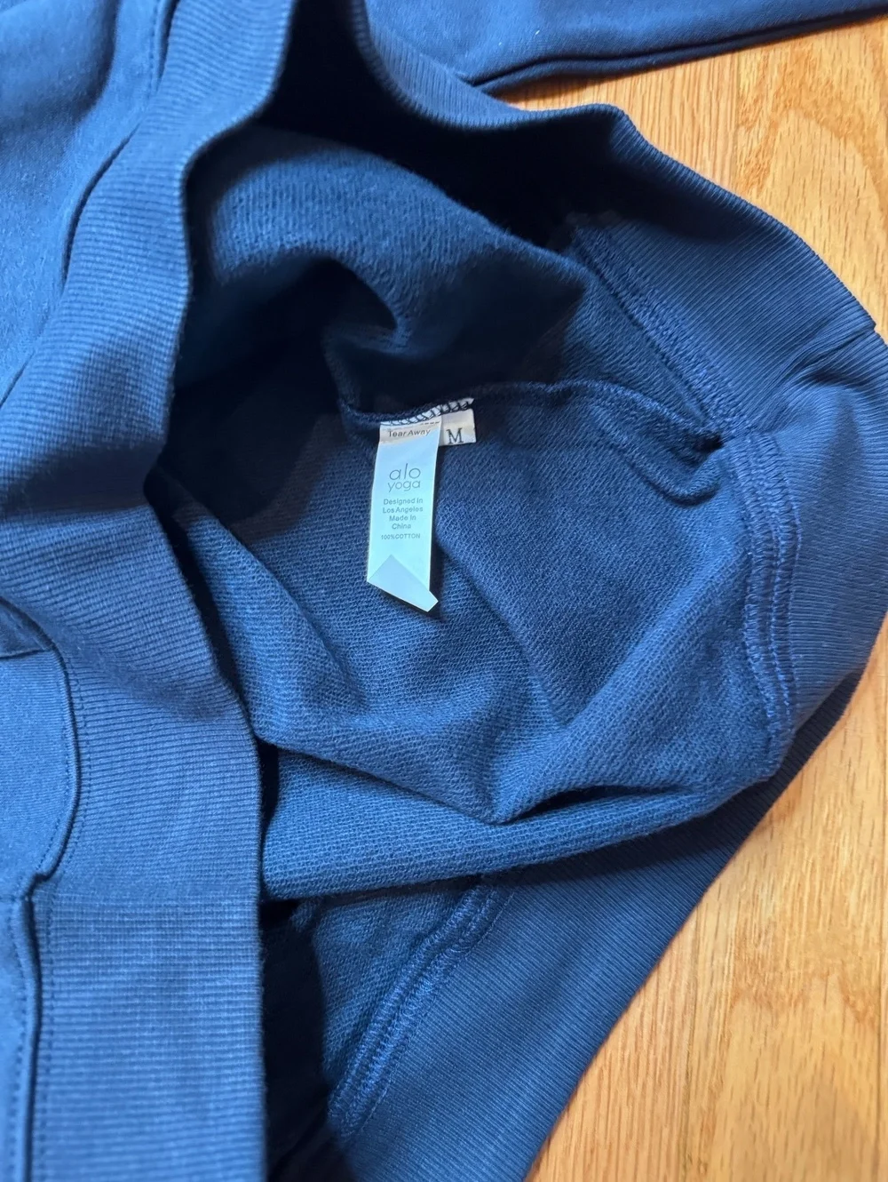 Alo Women’s Hoodie Navy Blue Size M | NWT